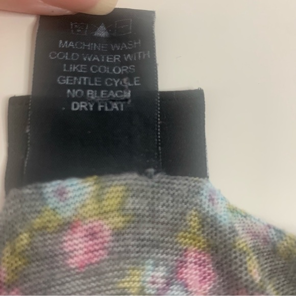 Rue21 Floral Tank Top - Blue and Pink - Picture 5 of 6